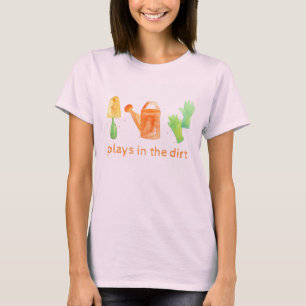 Spielt in den automatischen Gartenwerkzeugen T-Shirt