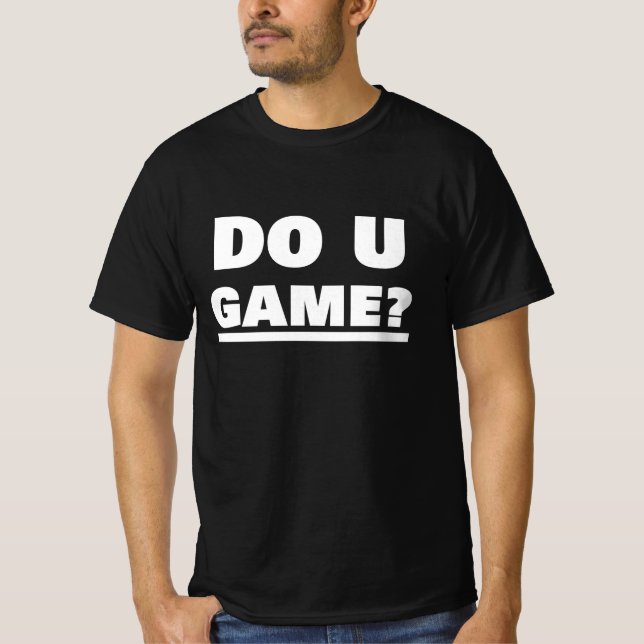 SPIELT U? T-Shirt (Vorderseite)