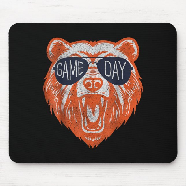 Spieltag-Bär  Mousepad (Vorne)