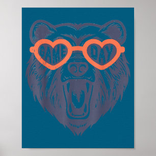 Spieltag Bär Poster