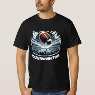 Spieltag bereit: Fußballfan T-Shirt