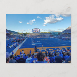 Spieltag Blue Turf Stadion Postkarte