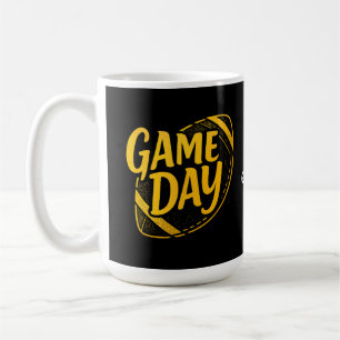 Spieltag Erntedank Football Saison Design Perle Kaffeetasse