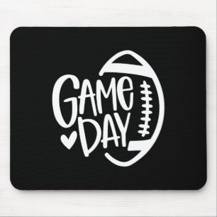 Spieltag Fußball Saison Funny Men Damen Team Spion Mousepad