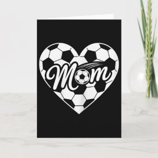 Spieltag-Mannschaftssport Herz Muttertag Fußball-M Karte
