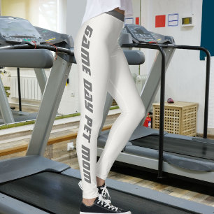 Spieltag Neutrales Metallisches Schimmern Benutzer Leggings