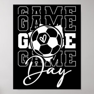 Spieltag-Soccer Poster
