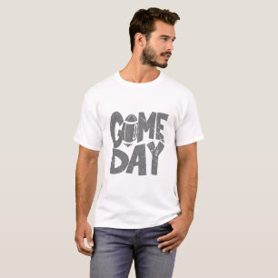 Spieltag-Typografie T-Shirt
