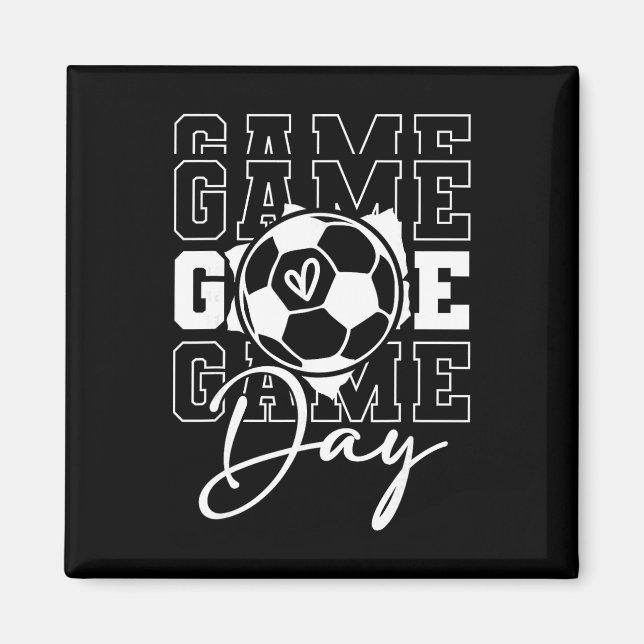 Spieltagsfußball  magnet (Vorne)