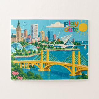 Spieltermin-Farb-Milwaukee-Kinderpuzzle