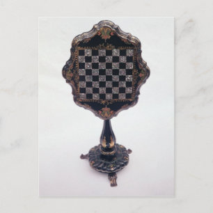 Spieltisch, c.1850-60 postkarte