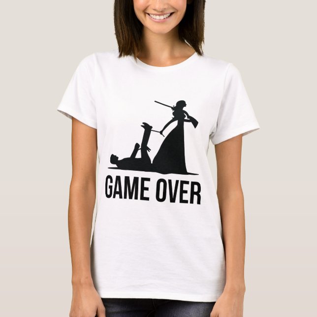 Spielvergnügen - Hochzeit T-Shirt (Vorderseite)