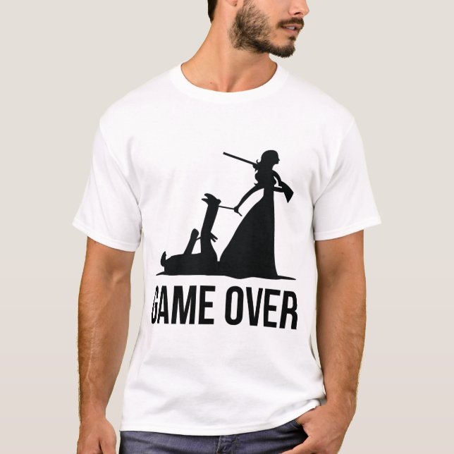 Spielvergnügen - Hochzeit T-Shirt (Vorderseite)