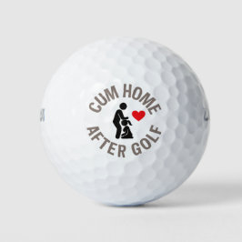Spielvolle Golfbälle: Nach jedem Swing wartet Zuha Golfball