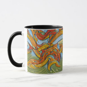 Spielvolles Delphinmuster 2 - Ocean Inspiriert Des Tasse