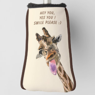 Spielvolles Giraffe Funny Golf Head Cover Benutzer Headcover