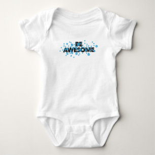 Spielvolles, lebendiges, kühnes, modernes Design P Baby Strampler