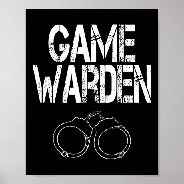 Spielwarden Handschellen Lazy Halloween-Kostüm Poster (Vorne)