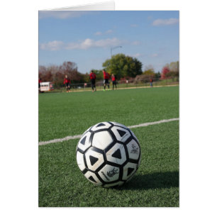 Spielzeit - Fußball/Futbol-Karte