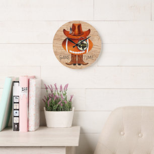 "SPIELZEIT" Texas Football Wanduhr