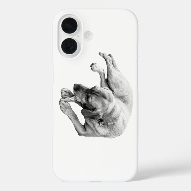 Spielzeitgeist iPhone 16 Hülle (Rückseite)