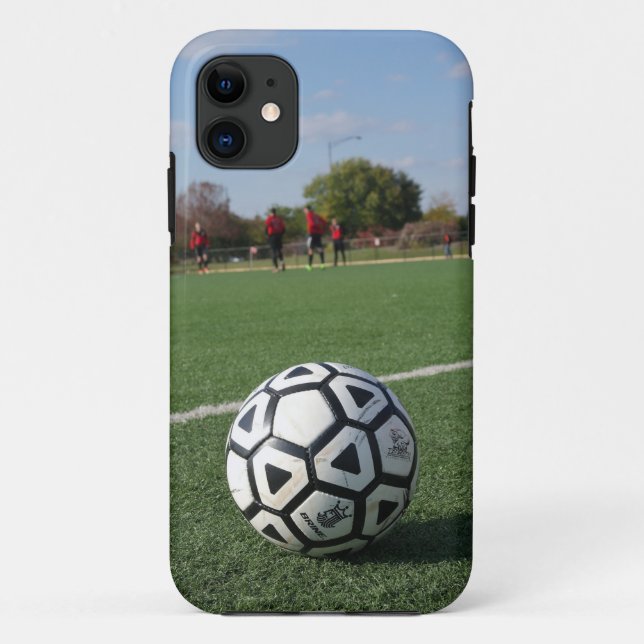 Spielzeitperspektive - Fußball / Futbol Case-Mate iPhone Hülle (Rückseite)