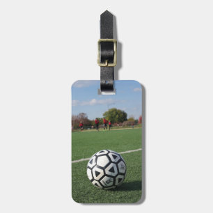 Spielzeitperspektive - Fußball / Futbol Gepäckanhänger