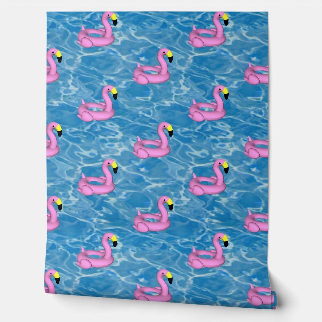 Spielzeug aus Flamingo Tapete (Abrollen)
