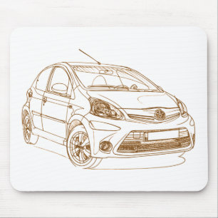 Spielzeug Aygo 2013 Mousepad