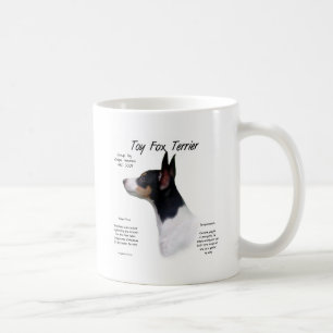 Spielzeug-Foxterrier-Geschichtsentwurf Kaffeetasse