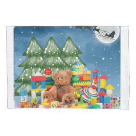 Spielzeug für Weihnachten Kissenbezug