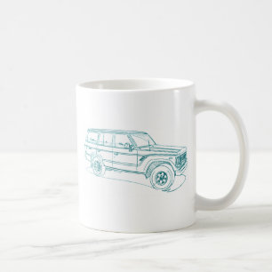 Spielzeug LandCruiser FJ60 1980-90 Kaffeetasse