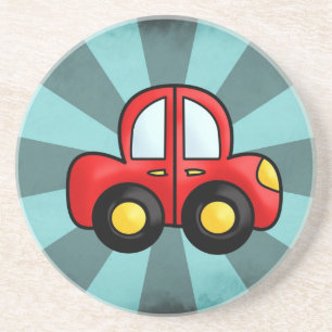 Spielzeug-Retro-Auto-Kunst Getränkeuntersetzer