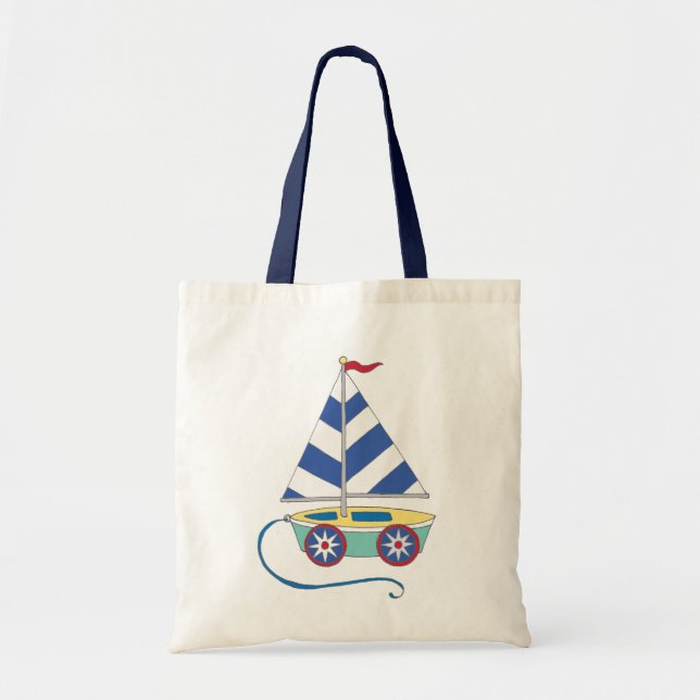 Spielzeug-Segelboot-Baby-Taschen-Tasche Tragetasche (Vorne)