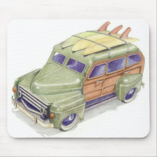 Spielzeug-Surf-Auto-Mauspad Mousepad