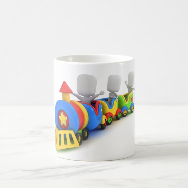 Spielzeug-Zug-Tasse Kaffeetasse (Mittel)