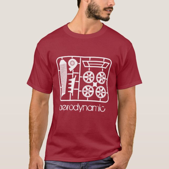 Spielzeugausrüstung 9-3aero_white, aerodynamisch T-Shirt (Vorderseite)