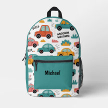 Spielzeugautos-Rucksack für Kinder, Michael-Rucksa