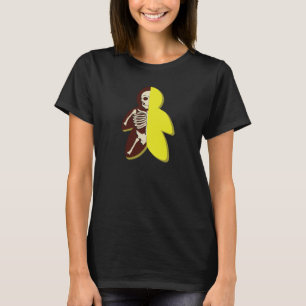 Spielzeugfigur Brettspiel Popple Skelett Gelb T-Shirt