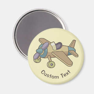 Spielzeugflugzeug Magnet