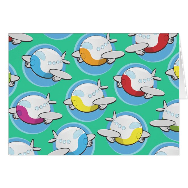 Spielzeugflugzeuge (Vorderseite (Horizontal))