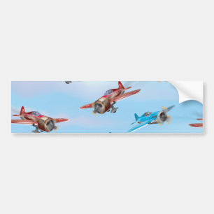 Spielzeugflugzeuge Autoaufkleber