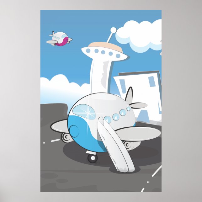 Spielzeugflugzeuge Poster (Vorne)