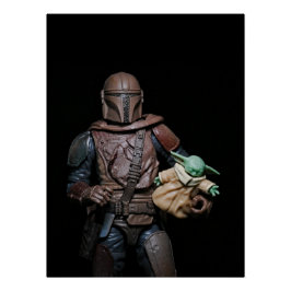 Spielzeugfotografie Weltraumhero Poster