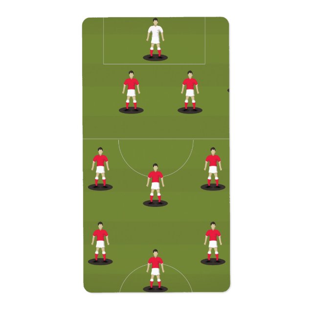 Spielzeugfußballteam (Vorne)