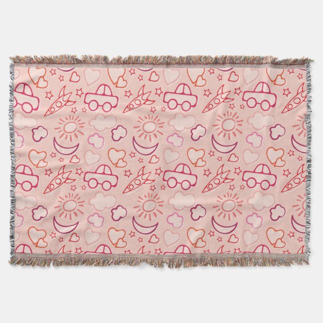 Spielzeughintergrund Decke (Vorderseite)