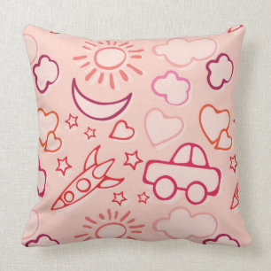 Spielzeughintergrund Kissen