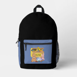 Spielzeugkiste Bedruckter Rucksack