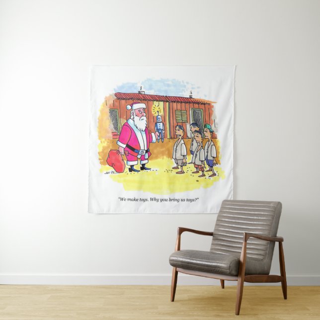 Spielzeugmacher Wandteppich (Beispiel)