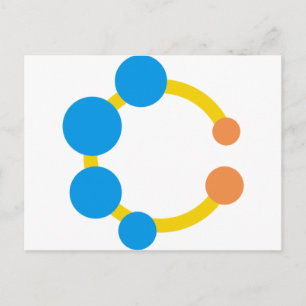 Spielzeugrattle Postkarte